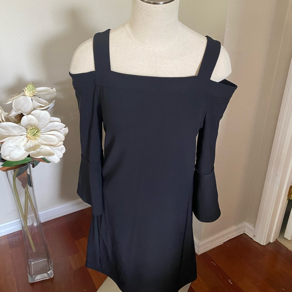 Boston Proper Cold Shoulder Dress